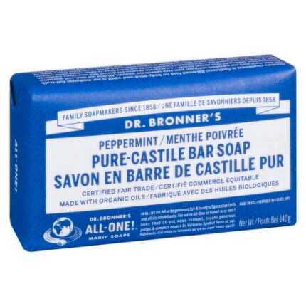 Dr. Bronner's Pure-castle Bar Soap 5.0 Oz Pk6 - Image 1