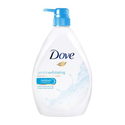 Dove Body Wash Gentle Exfoliating W/pump 550m/18.6oz Pk12 - Image 1