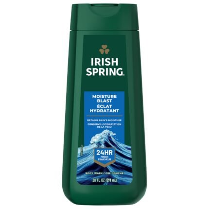 Irish Spring Body Wash Moisture Blast 591 Ml / 20oz Pk4 - Image 1