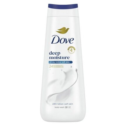 Dove Hydration Deep Moisture Cleansing Body 20 Oz Pk12 - Image 1