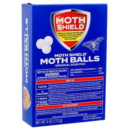 Moth Shield Moth Balls Original 4 Oz Pk24 - Image 1