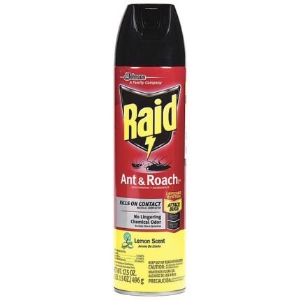 Raid Ant & Roach Killer Lemon 17.5 Oz Pk12 - Image 1