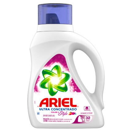 Ariel Ultra Concentrado Liquid Detergent Color & Style 46 Oz Pk6 - Image 1